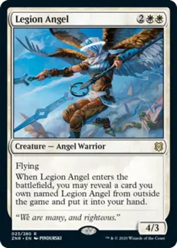 1x Legion Angel - Foil Near Mint MTG Magic - Kid Icarus - - Image 1