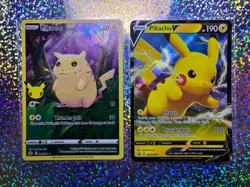 2021 Pokemon TCG Celebrations Rare Holo 005/025 Pikachu - Image 1