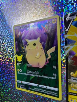2021 Pokemon TCG Celebrations Rare Holo 005/025 Pikachu - Image 5
