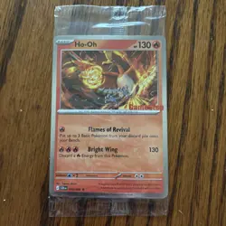 GameStop Stamped PROMO Ho-Oh Pokemon TCG Chaos Rising SEALED - Image 1