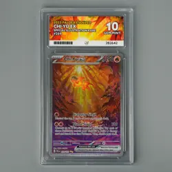 Chi-Yu EX 259/193 Illustration Rare Paldea Evolved - ACE 10 Gem Mint - Pokemon - Image 2