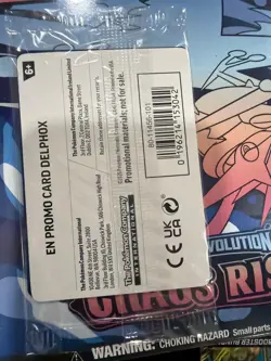 Delphox MEP 074 - Prerelease Stamped Promo - Pokemon TCG: Chaos Rising - NM - Image 2