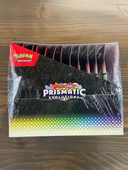 Pokemon Prismatic Evolutions TECH STICKER Display Factory Sealed 12 ct - Image 2