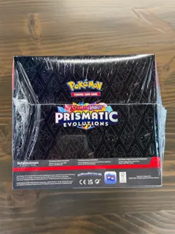 Pokemon Prismatic Evolutions TECH STICKER Display Factory Sealed 12 ct - Image 3