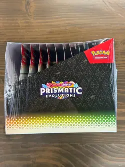 Pokemon Prismatic Evolutions TECH STICKER Display Factory Sealed 12 ct - Image 4