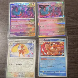 Pokemon TCG Flutter Mane Master Ball Pattern Holo Rare 043/131 English - Image 1