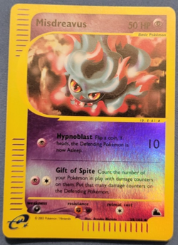 Misdreavus 39/144 Skyridge Reverse Holo Pokemon LP - Image 1