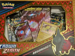 Pokemon Crown Zenith Regidrago V Collection Box Sealed - Image 2