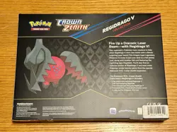 Pokemon Crown Zenith Regidrago V Collection Box Sealed - Image 3