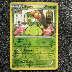 Pokemon TCG Lilligant Noble Victories Reverse Holo Rare 5/101 NM - Image 1