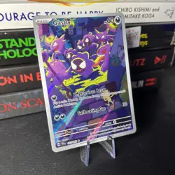 Pokemon TCG Gastly 177/162 Temporal Forces Holo Illustration Rare - Image 2