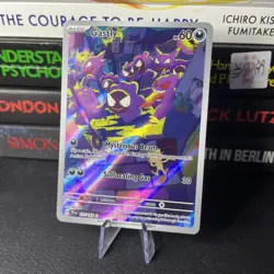 Pokemon TCG Gastly 177/162 Temporal Forces Holo Illustration Rare - Image 3