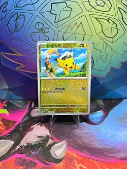Captain Pikachu 0703/09 Gem Pack Volume 1 Chinese Pokemon Near Mint - Image 2