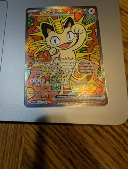 Meowth EX SIR- Perfect Order 121/088- Pokemon TCG - Image 1