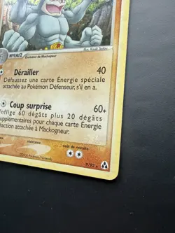 Carte Pokemon Mackogneur 9/92 Holo set Ex createur de legendes - Image 3