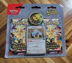 Pokemon Ascended Heroes - Komala 2-Pack Booster Blister Factory Sealed - Image 1