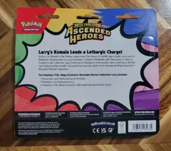 Pokemon Ascended Heroes - Komala 2-Pack Booster Blister Factory Sealed - Image 2