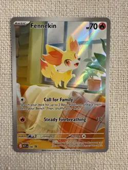Fennekin Promo #80 CRI Chaos Rising Pokemon Black Star Promo NM - Image 1