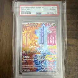 Pokemon TCG Japanese SV5M Cyber Judge Deerling 073/071 Art Rare Holo PSA 10 - Image 1