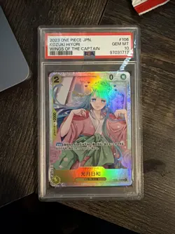 2023 One Piece JPN Kozuki Hiyori Wings Of The Captain PSA 10 - Image 1