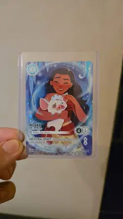 Disney Lorcana Winterspell 242 Iconic Moana Curious Explorer, Pack Fresh - Image 1