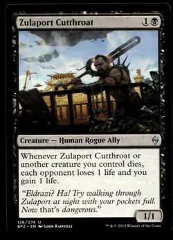 Zulaport Cutthroat 126 U Battle for Zendikar - Image 1