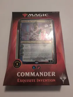 MtG Magic The Gathering 2018 Exquisite Invention Commander Deck Sealed New 630509632244 - Image 1
