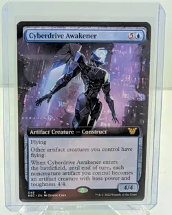 Cyberdrive Awakener (Extended Art) Commander: Kamigawa: Neon Dynasty Regular - Image 1