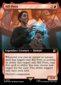 1 x Bill Potts - Surge Foil - Extended Art - Universes Beyond: Doctor Who - NM-M - Image 1