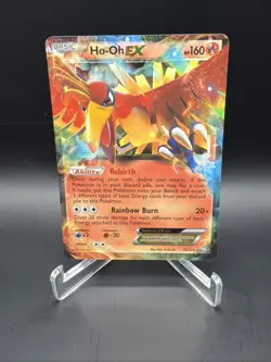 Pokemon Ho-Oh EX Dragons Exalted 22/124 Ultra Rare Holo Basic 160 HP English TCG - Image 1