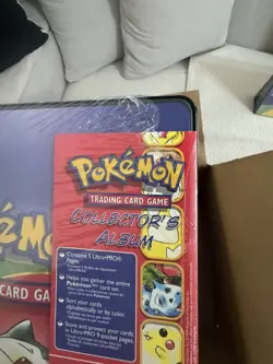 Vintage 1999 Pokemon TCG Snorlax 3-Ring Binder Folder WOTC Wizards of the Coast - Image 4