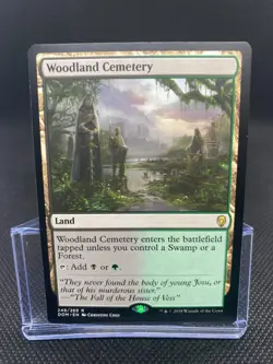 MTG Woodland Cemetery - Dominaria NM/Reg English - Image 1
