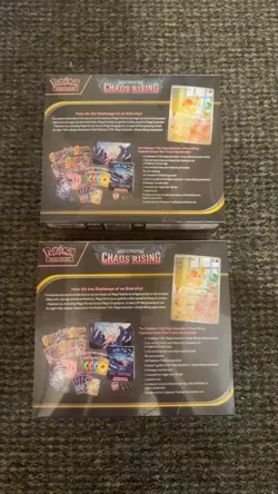 PRISTINE | 2x Pokemon TCG- Chaos Rising Pokemon Centre ETB New & Sealed - Image 5