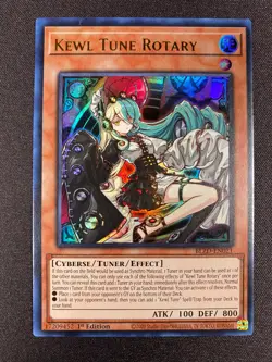 Kewl Tune Rotary BLZD-EN021 Ultra Rare 1st Edition Near Mint Yugioh Konami - Image 1