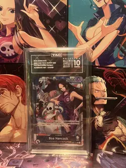 Pristine TAG 10 Boa Hancock (2025 PSA Magazine Promo) OP07-038 One Piece Promo - Image 1