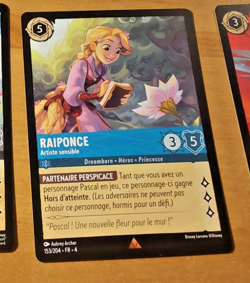 LORCANA TRADING CARD GAME DISNEY CHAPITRE 4 CARTE RARE 153/204 FR TCG MINT - Image 1