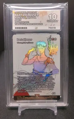 MTG Final Fantasy - Bartz Klauser/Winota, Joiner of Forces - Foil Ace Graded 10 - Image 1
