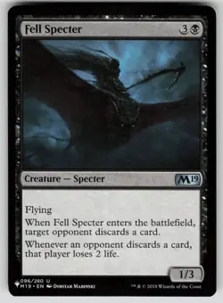 Fell Specter Uncommon The List Reprints 096/280 MTG Near Mint 2020 - Image 1