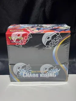 Pokemon TCG Chaos Rising Booster Box 🌟| Factory Sealed ✅🔥 - Image 1