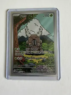 Pokemon Card TCG - Pinsir 168/167 Illustration Rare Twilight Masquerade NM - Image 1