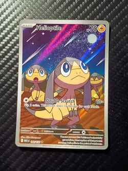 Pokemon TCG Helioptile 143/132 Me01: Mega Evolution Holo NM - Image 1