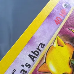 MP+ Sabrina's Abra 19 Wizards Black Star Promos Pokemon 1999 Atsuko Nishida - Image 4