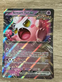 Pokemon TCG Scream Tail ex 094/167 Double Rare Twilight Masquerade NM - Image 1