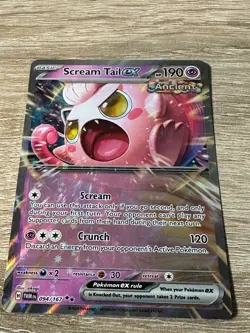 Pokemon TCG Scream Tail ex 094/167 Double Rare Twilight Masquerade NM - Image 2