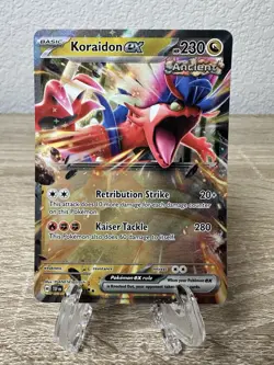 Pokemon TCG Koraidon Ex 120/162 Temporal Forces - Image 1
