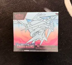 Pokemon Chaos Rising Pokemon Center Elite Trainer Box ETB Brand New Sealed - Image 1