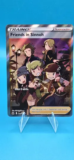 Pokemon TCG Friends in Sinnoh 149/159 Full Art Holo Rare Crown Zenith NM B13 - Image 1