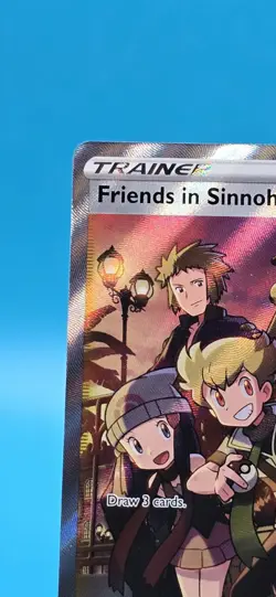 Pokemon TCG Friends in Sinnoh 149/159 Full Art Holo Rare Crown Zenith NM B13 - Image 2