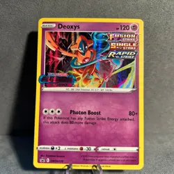 Deoxys SWSH170 SWSH Black Star Pokemon NM - Image 1