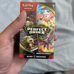 Pokemon TCG ME03 Perfect Order Booster Bundle Factory Sealed New 6 Packs - Image 1